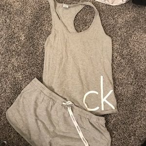 calvin klein sleep set